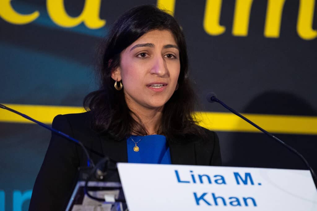 Federal Trade Commission chair Lina Khan